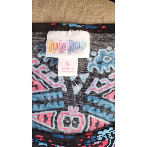 LulaRoe Small Irma Women's Designer 3/4 Sleeve Wide Neck Top - Picture 10 of 14